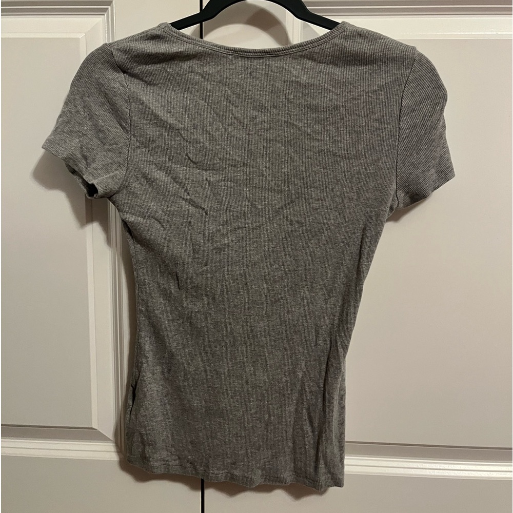 Grey Vneck - Picture 2 of 2